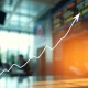 A financial graph showing an upward stock market rally, questioning its long-term sustainability as a 'late-summer' trend.