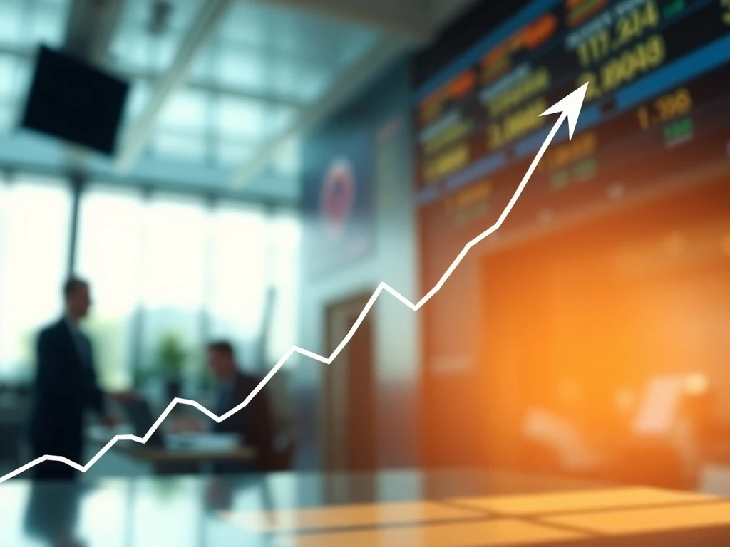 A financial graph showing an upward stock market rally, questioning its long-term sustainability as a 'late-summer' trend.
