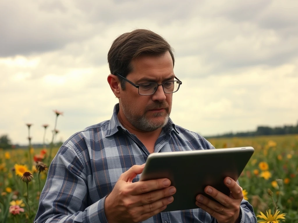 Investor contemplates their **stock portfolio** as summer ends, reflecting on potential market shifts and investor sentiment.