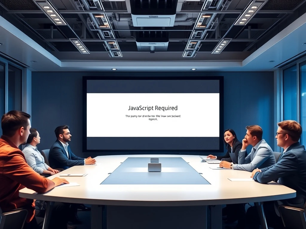 Super Micro JavaScript warning alert for investors accessing financial data on company website