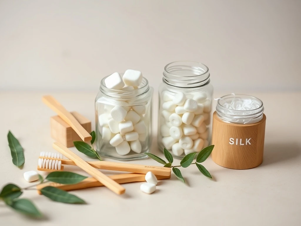 Sustainable dental care products displayed, highlighting smart choices for eco-conscious oral hygiene and investing wisely.