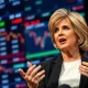 Suze Orman discussing her expert stock picks during an exclusive financial interview