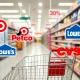 A shopping cart in a modern retail setting, symbolizing Target's pricing promise and its impact on consumer value across various stores.