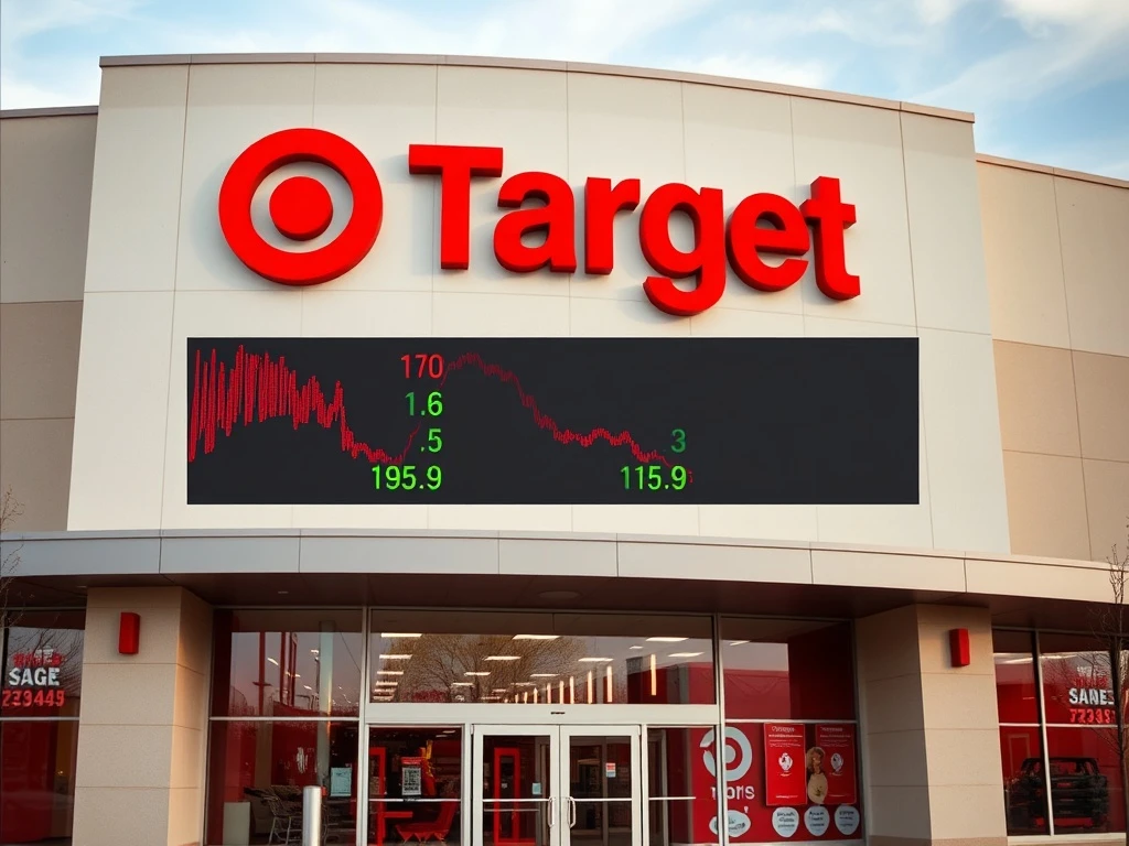 Target stock analysis showing retail company's market performance during challenging times