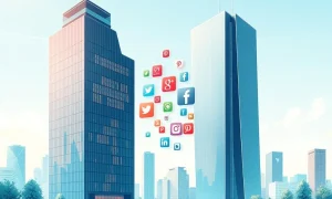 Tech giant surpasses Meta in market valuation showing corporate leadership change