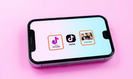 TikTok DMs featuring new voice note and image sharing capabilities for improved messaging