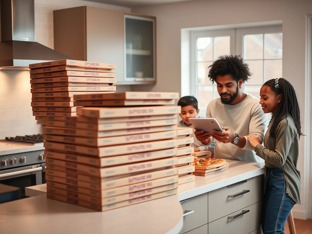 TikTok money management lesson from viral 32 pizzas mom story about spending habits