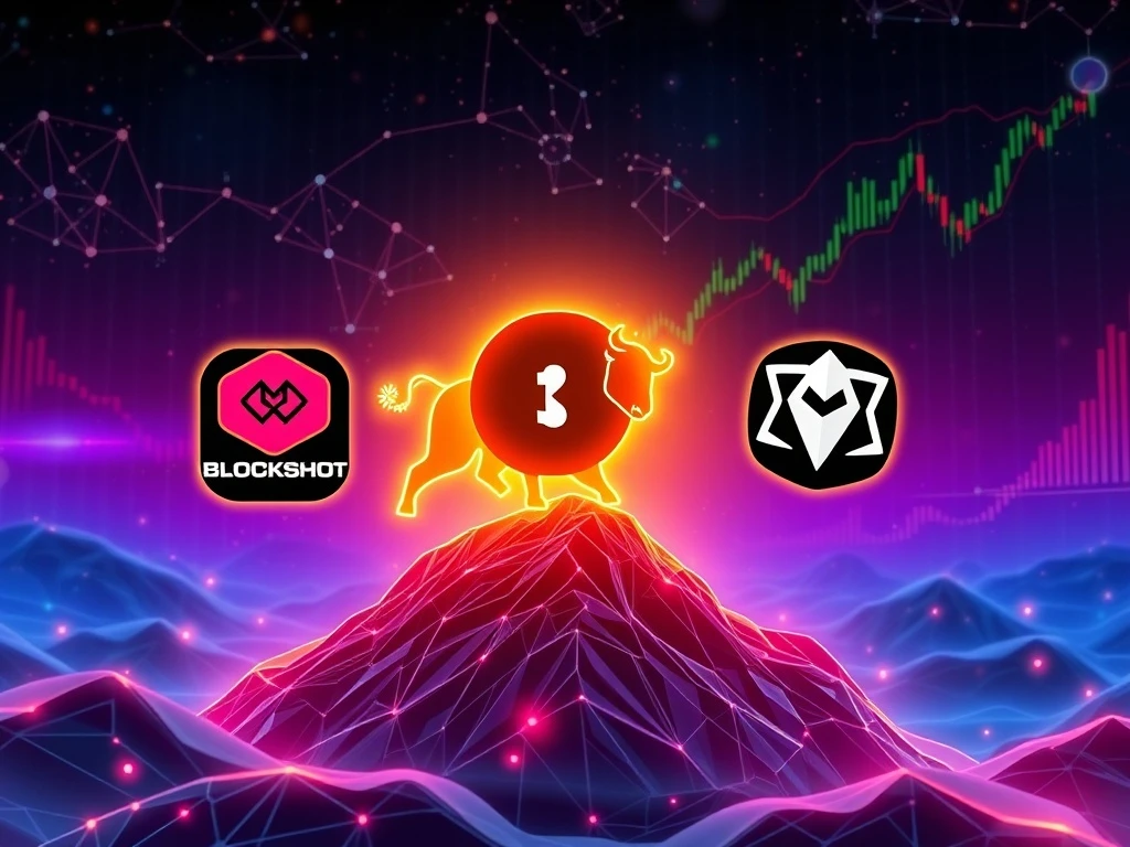 Visualizing the immense growth potential of top crypto presale projects, poised to lead the next bull run in the digital asset market.