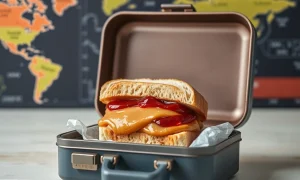Trade tariffs affecting children's lunch costs through global supply chain economics