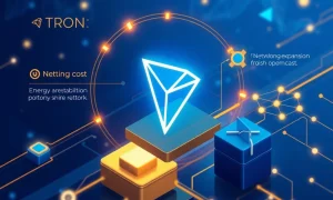 Tron fee-cut proposal voting process showing network expansion and energy cost reduction