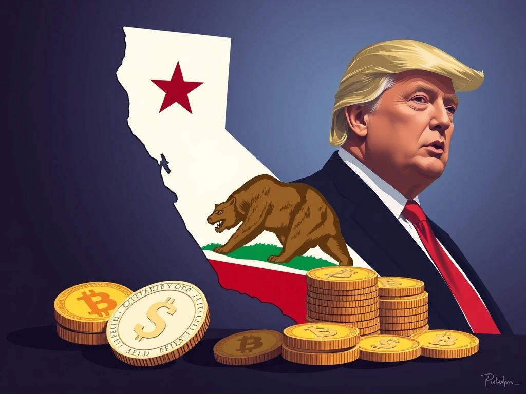 California Governor exposes Trump crypto connections through satirical memecoin campaign