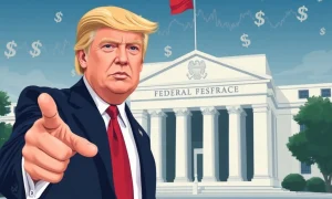 Trump challenging Federal Reserve independence with economic policy demands