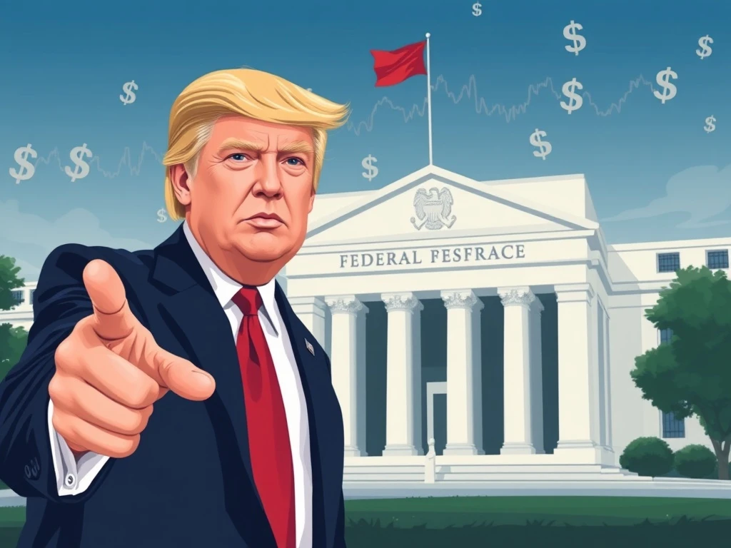 Trump challenging Federal Reserve independence with economic policy demands