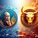Top new meme coin to buy for 2025 comparison between Trump volatility and BullZilla innovative features