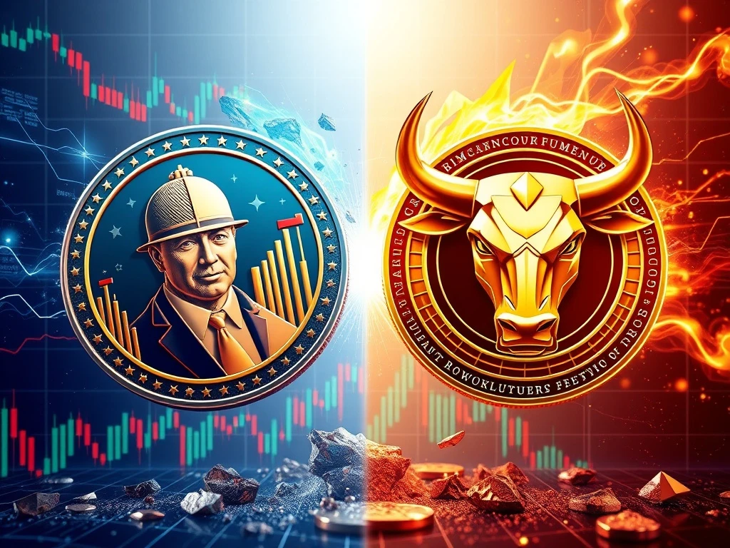 Top new meme coin to buy for 2025 comparison between Trump volatility and BullZilla innovative features