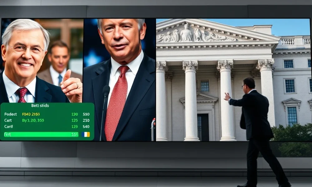 Betting odds show low probability of Trump ousting Fed's Lisa Cook