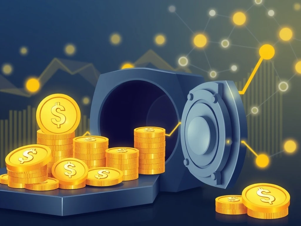 Growing USD1 stablecoin treasury showing financial expansion and blockchain integration