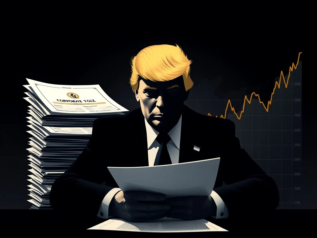 Understanding the intricate effects of Trump's corporate tax policy on business and market performance.