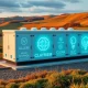 UK battery storage facility supporting clean energy grid infrastructure and renewable power integration