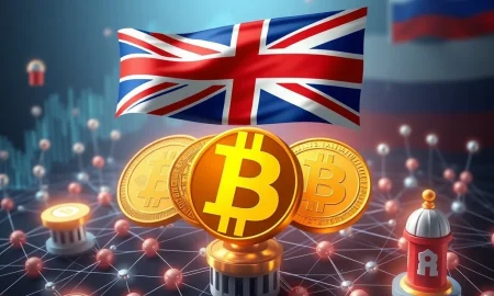 UK sanctions crypto network targeting Russian financial evasion through Kyrgyz banks