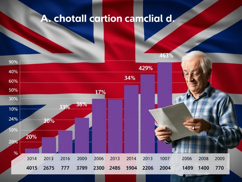 UK state pension age demographic crisis showing aging population statistics