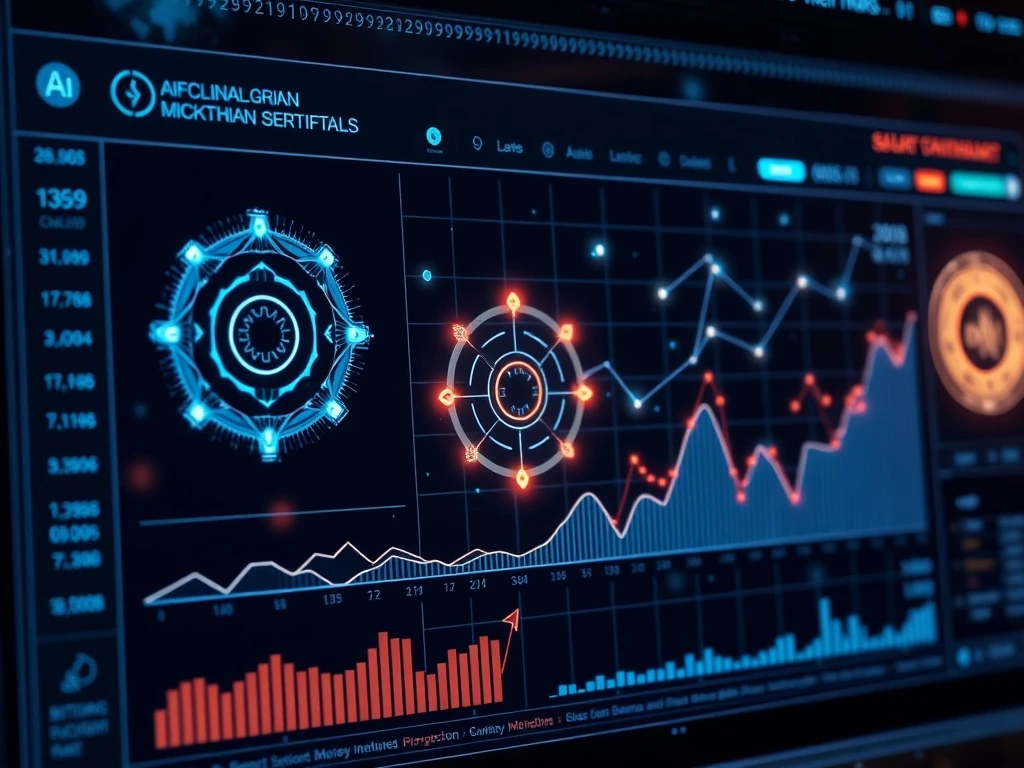Unilabs AI platform analyzing top crypto coins 2025 with blockchain analytics dashboard