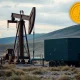 An innovative Bitcoin mining operation at an oil and gas field, symbolizing the transformation of stranded energy into digital assets.