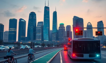 Urban Mobility solutions, including eBikes and smart transit, are transforming city life, making smart cities more sustainable and efficient.