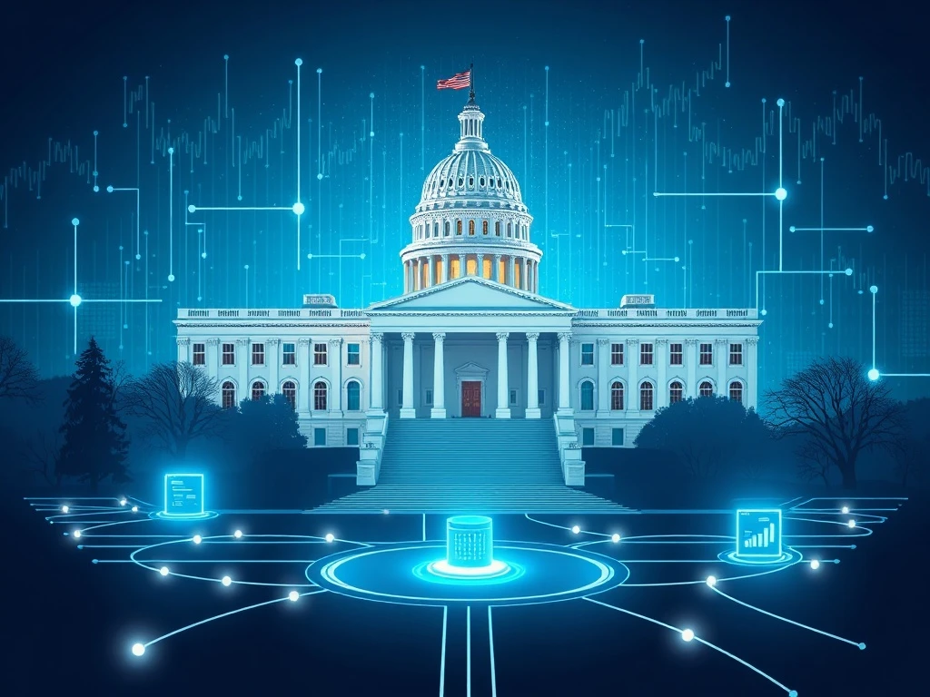 US government publishing economic data onchain through blockchain technology for transparency