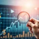 Illustrates the strategic process of **value investing**, showing a keen eye for identifying undervalued stock opportunities for profitable returns.
