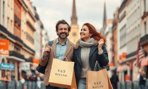 British shoppers enjoy VAT-free shopping in Europe, showcasing the policy's impact on UK retail.