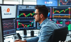 Veteran trader analysis of Rocket Lab and SoFi stock performance charts