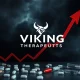Viking Therapeutics stock crashing after weight-loss drug trial failure with downward chart trend
