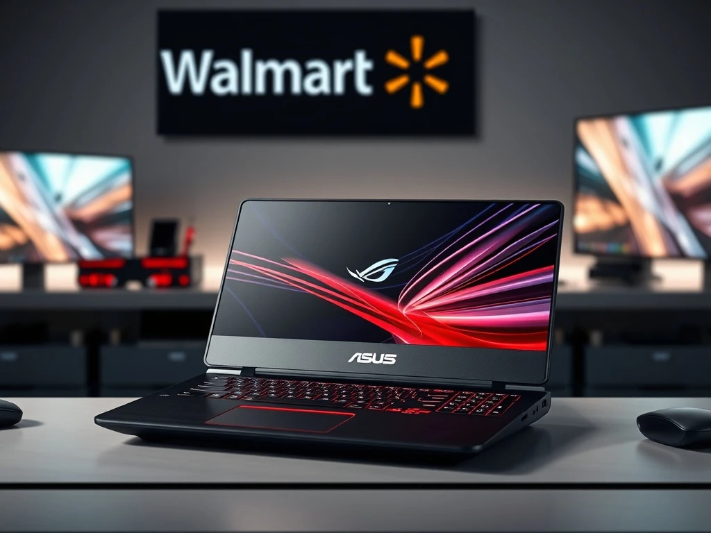 Premium ASUS gaming laptop available at discounted price during Walmart's Intel promotion event
