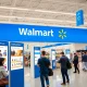 Walmart online marketplace integration in physical store showing digital shopping experience