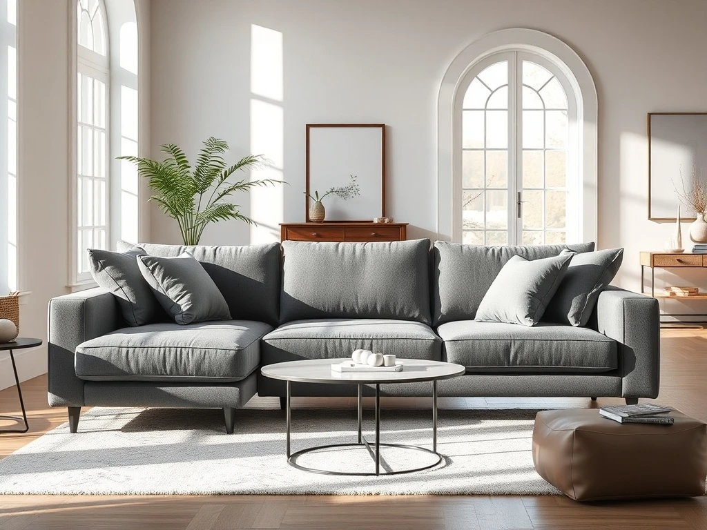 Premium Walmart sofa sale offering cloud-like comfort at discounted price in modern living room