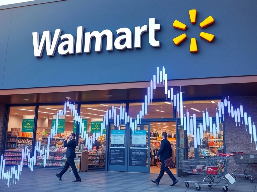 Walmart stock performance analysis showing profit miss impact on retail sector