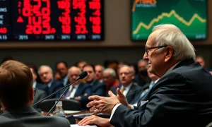 Warren Buffett making stock declaration that impacts market performance