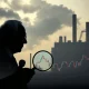 An enigmatic image symbolizing Warren Buffett's significant $5 billion investment in a mystery industrial Warren Buffett stock.