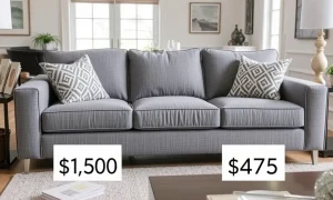 Premium Wayfair sofa discount offering luxury comfort at massive savings for home decor
