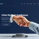 An elegant web design illustrating a strong first impression, crucial for modern brand strategy and business growth.