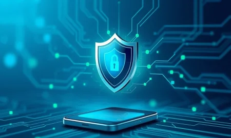 Protection against zero-click vulnerability on mobile devices with cybersecurity shield