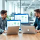 Startup team using white-label payments solution for efficient business operations