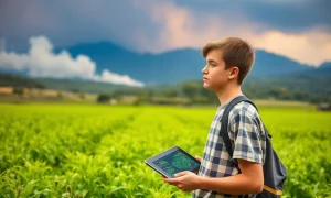 Rohan Shivakumar, a teen innovator, uses technology for advanced wildfire prevention.