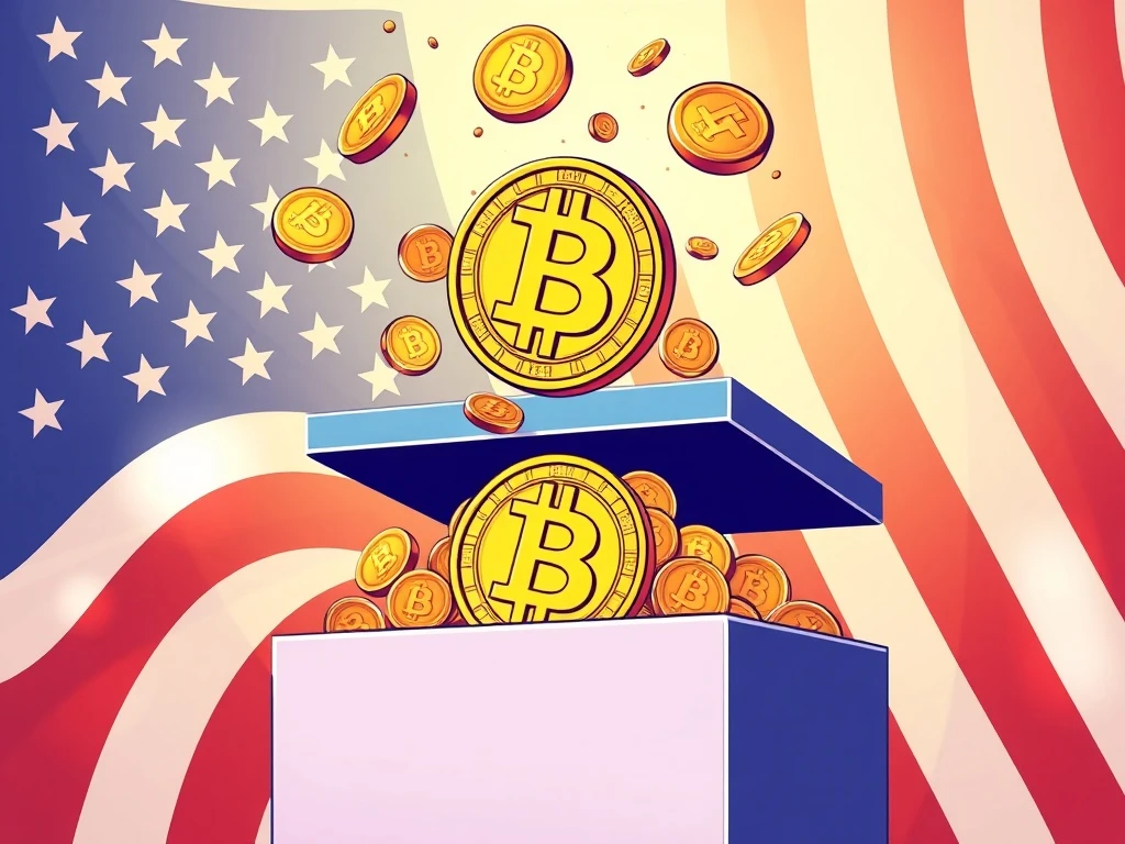 Bitcoin donation supporting political crypto agenda in US elections