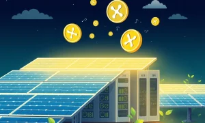 XRP cloud mining platform using renewable energy to generate daily cryptocurrency income