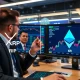 XRP ETF performance comparison chart showing institutional investment growth against Ethereum