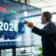 Expert analyzing 2026 investment outlook with market data and growth projections