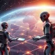 AI agents processing stablecoin transactions across global financial networks with digital efficiency