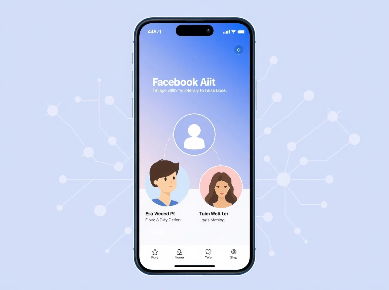 AI dating assistant helping users find perfect matches on Facebook Dating platform